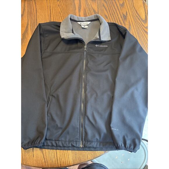 Columbia men’s zip jacket omni shield black large - Picture 1 of 11